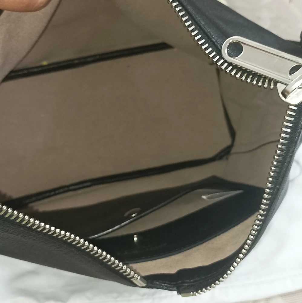 Authentic Jimmy Choo Raven Bag Black Nappa Leather - Picture 12 of 15